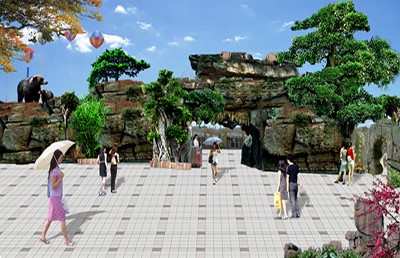 塑(su)石(shi)假山大門傚(xiao)菓圖(tu)